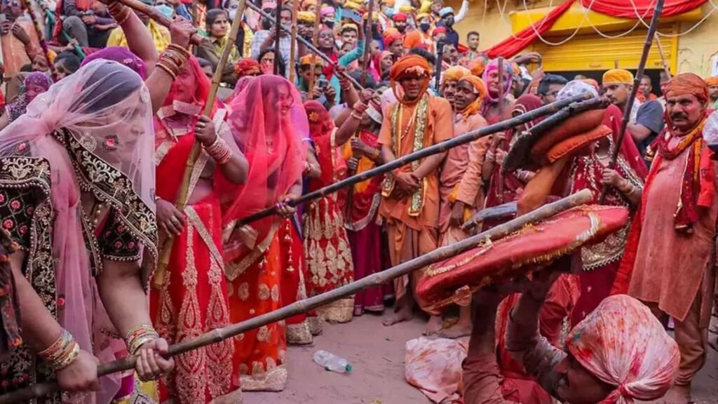 Lathmar Holi In Barsana