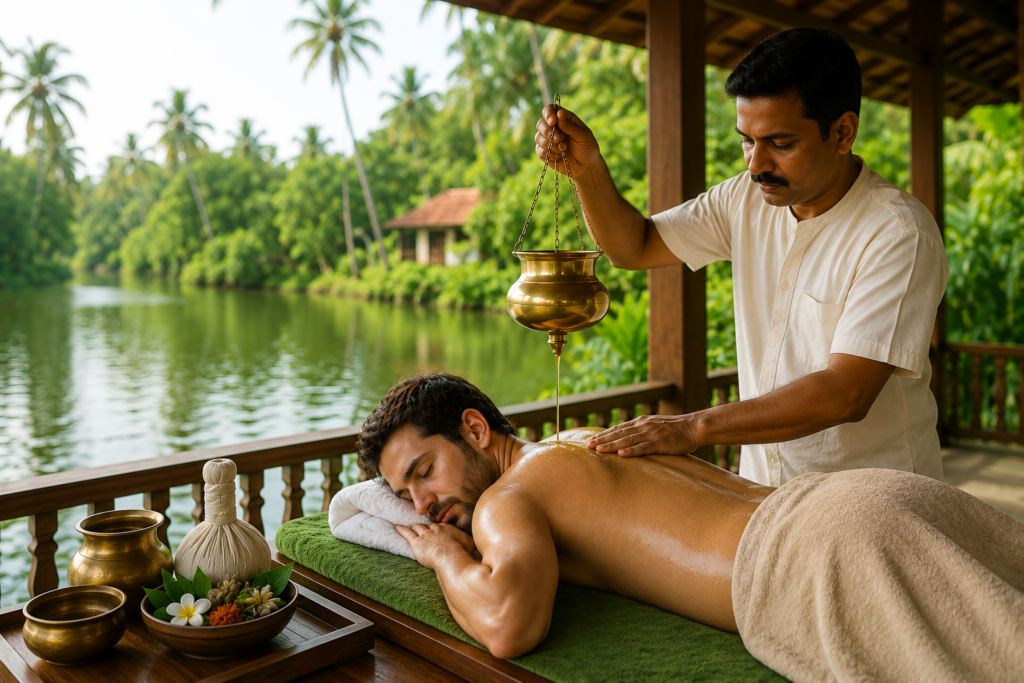 Ayurvedic retreat in Kerala
